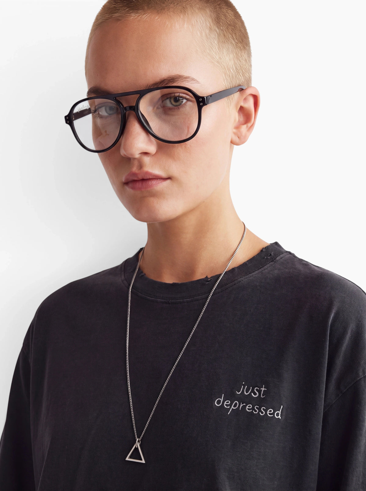 I'M HERE - vintage heavy T-Shirt 240GSM