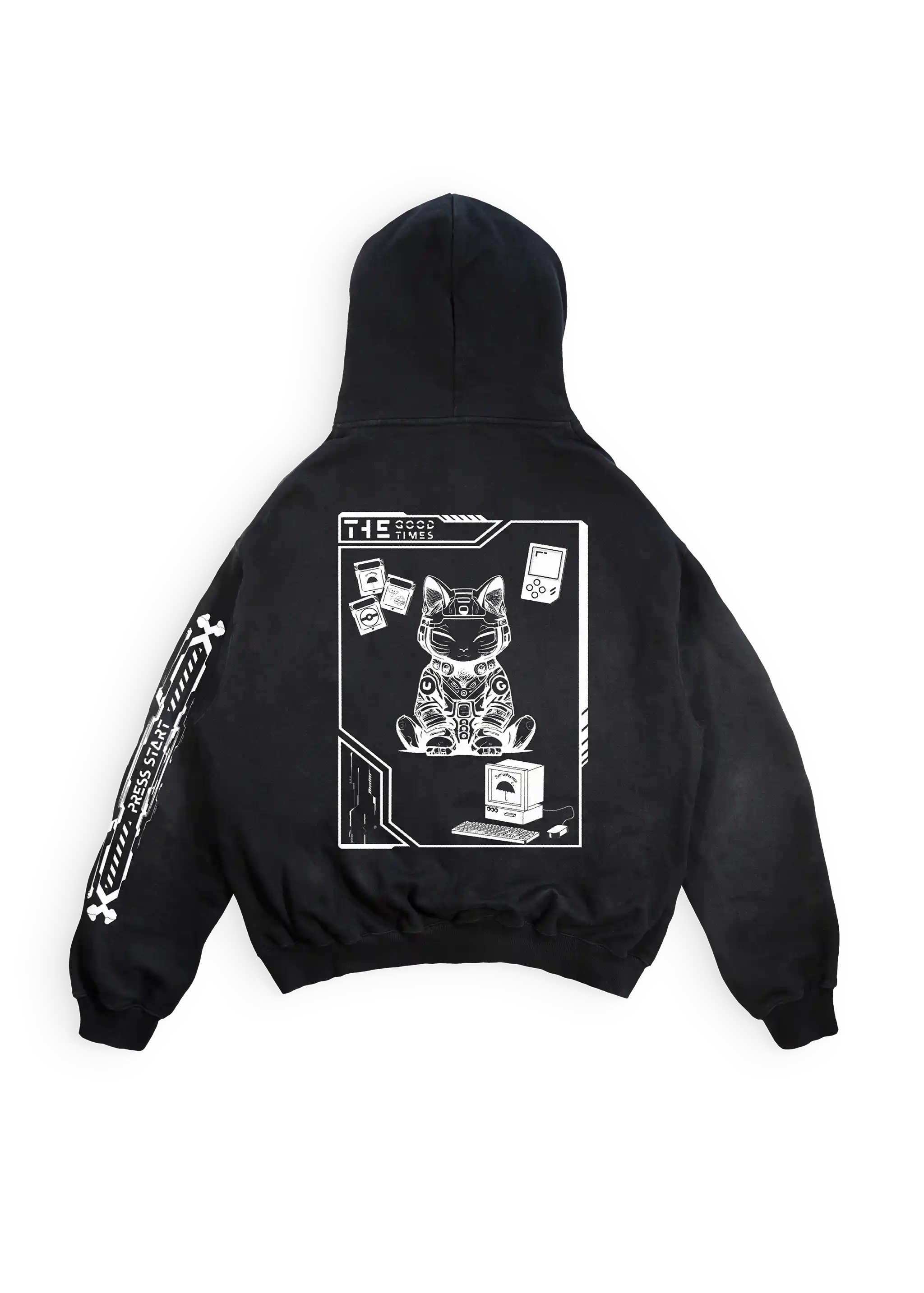 Good Times - heavy oversized Hoodie 500GSM