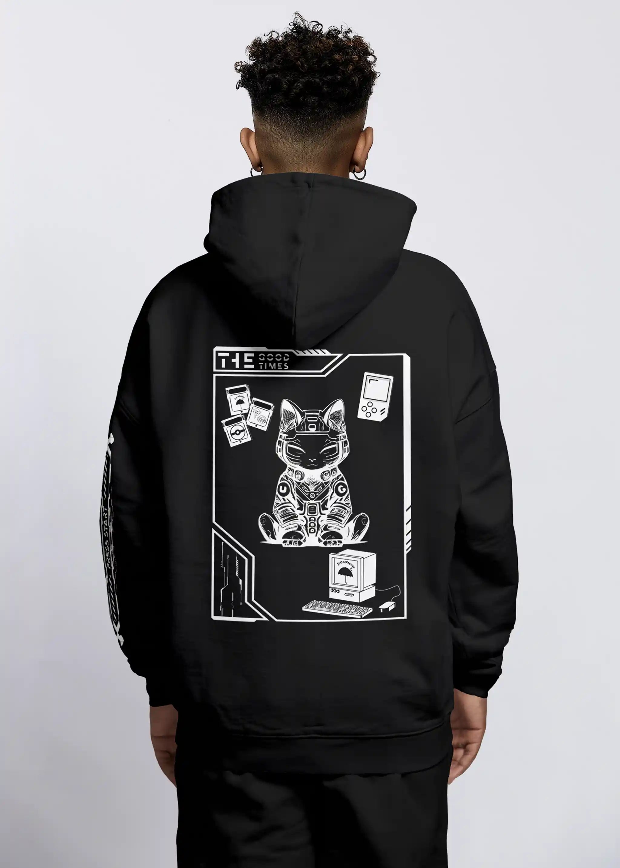 Good Times - heavy oversized Hoodie 500GSM
