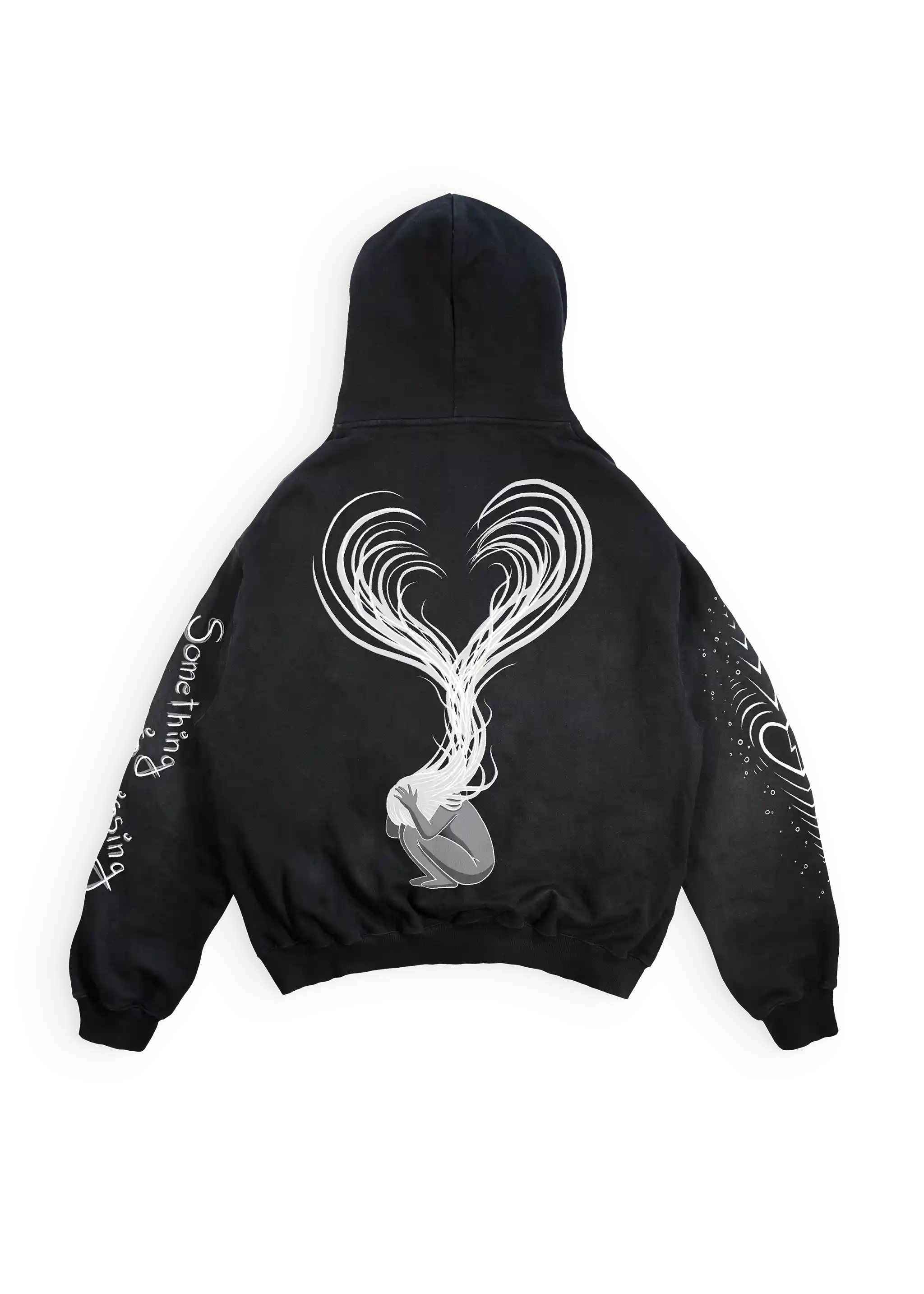 Heartbroken - heavy oversized Hoodie 500GSM (upgraded Version)