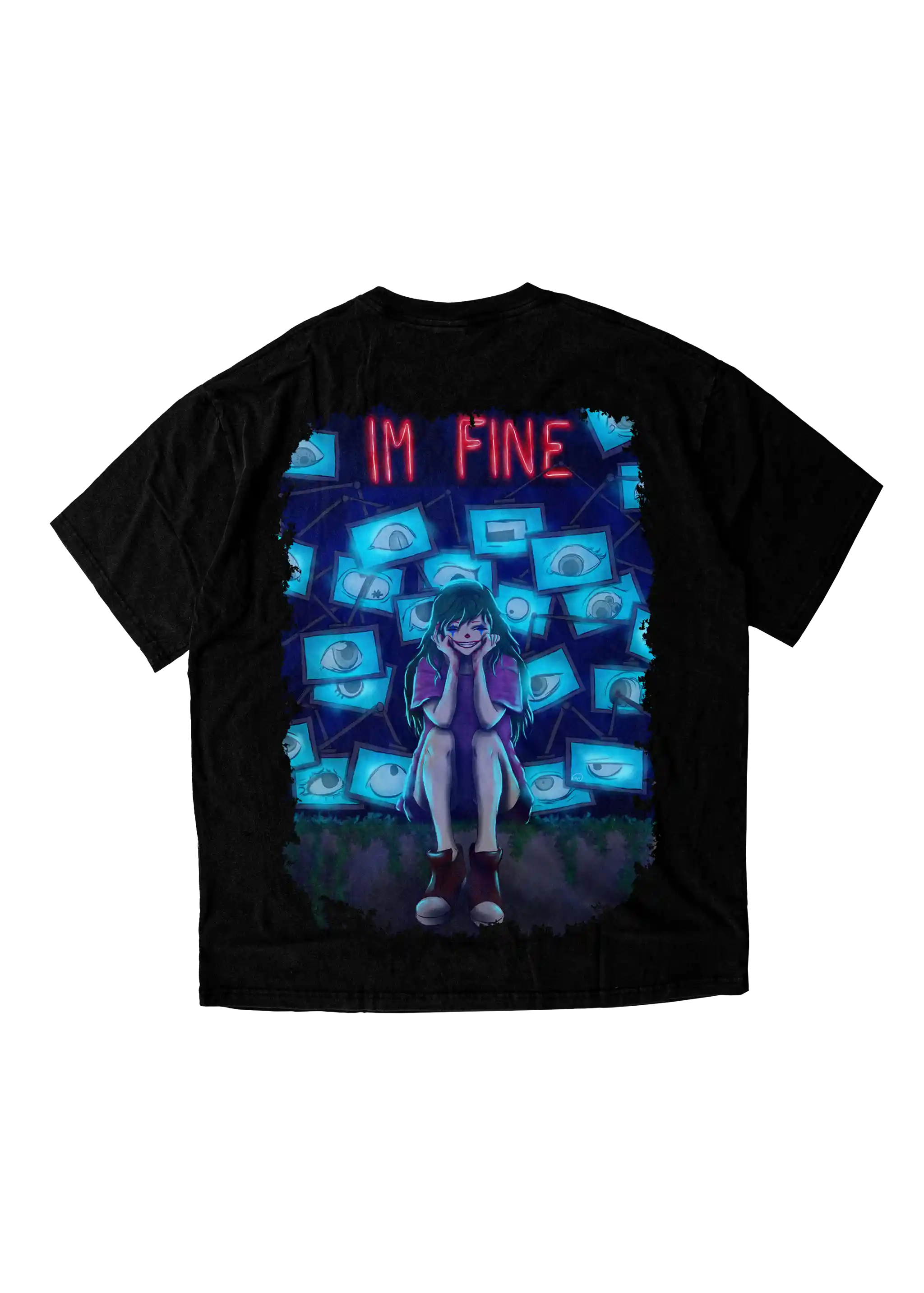 I'm Fine - heavy T-Shirt 240GSM