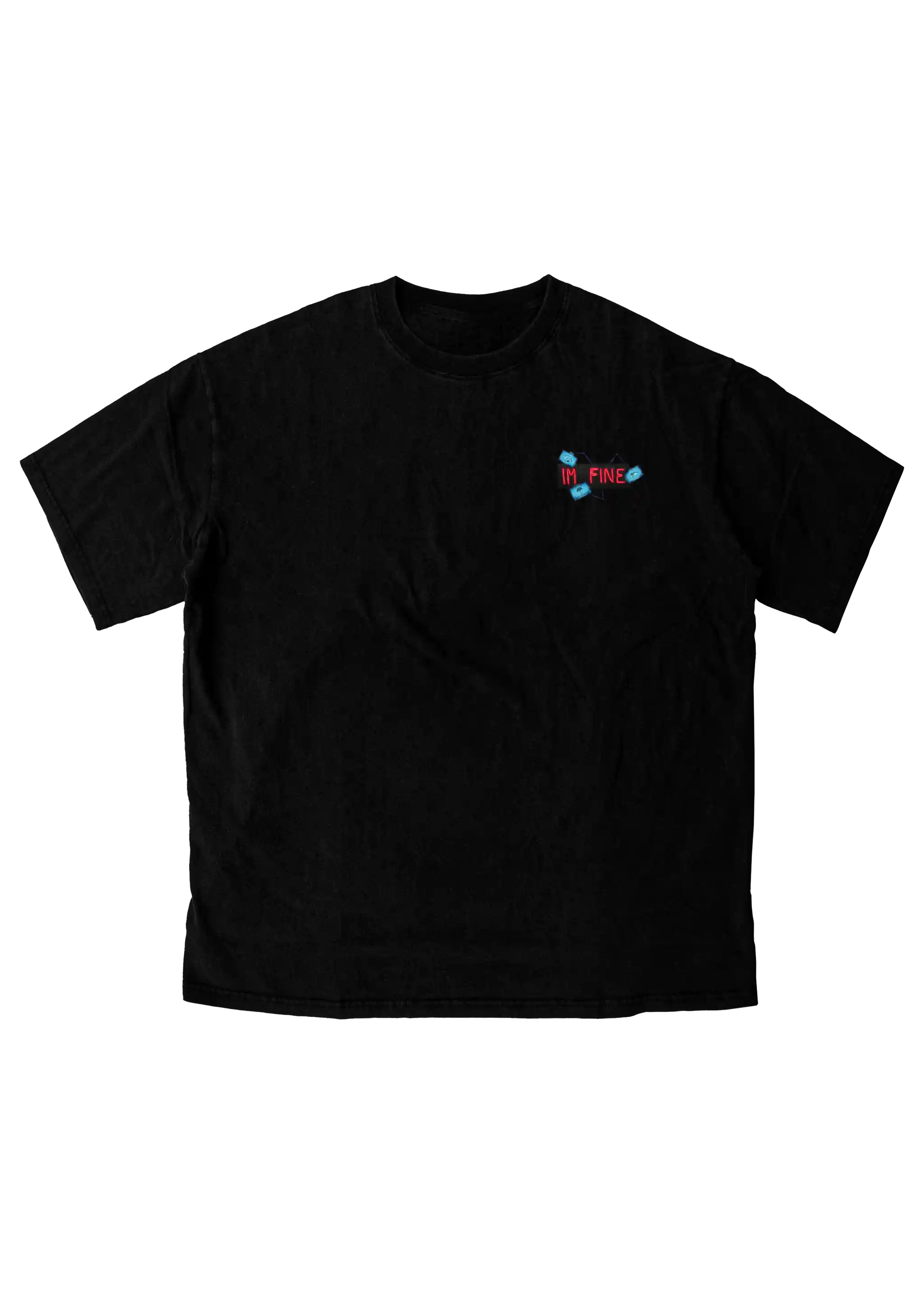 I'm Fine - heavy T-Shirt 240GSM