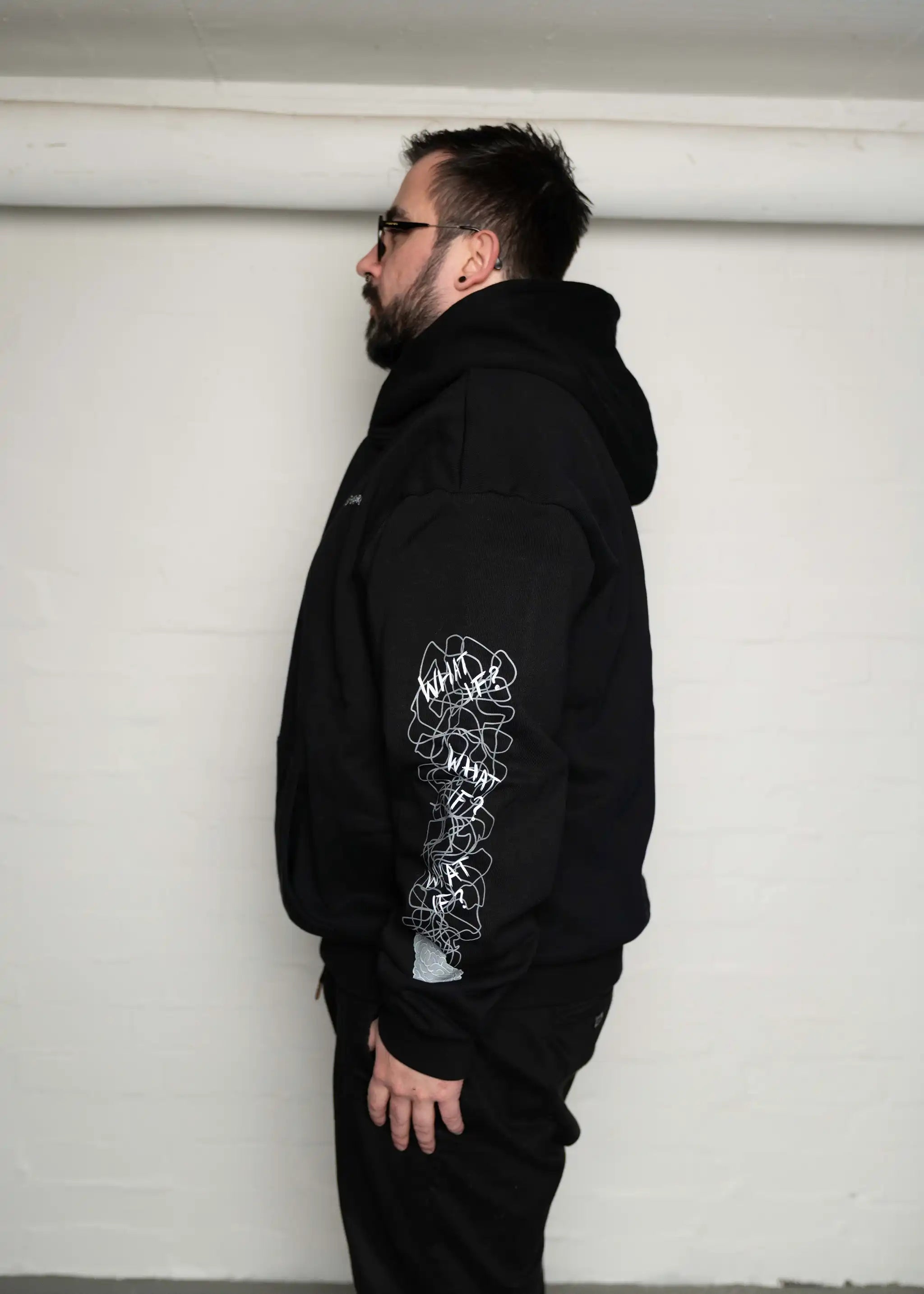 Overthinking - heavy oversized Hoodie 500GSM