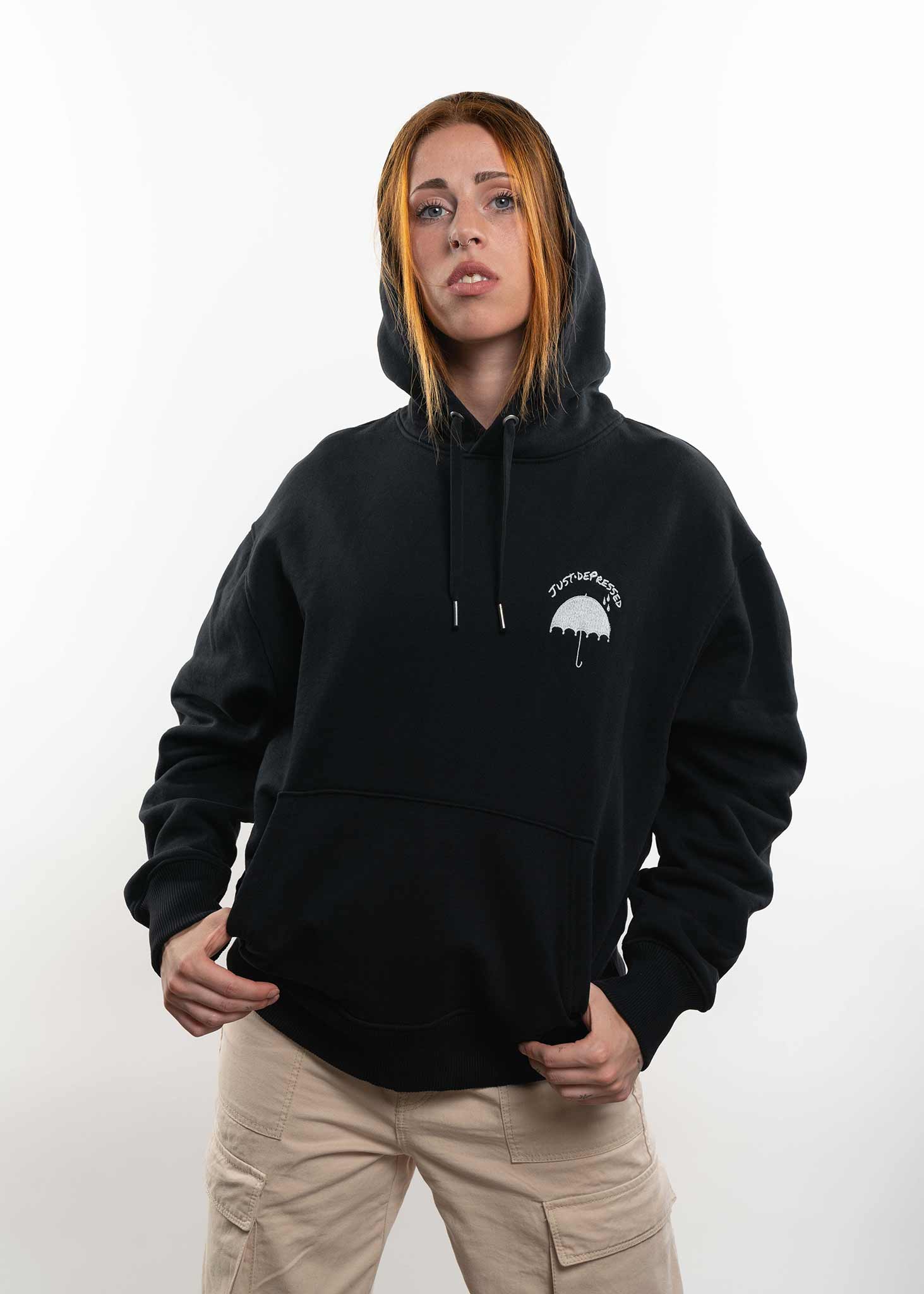 Both Worlds - heavy oversized Hoodie 500GSM