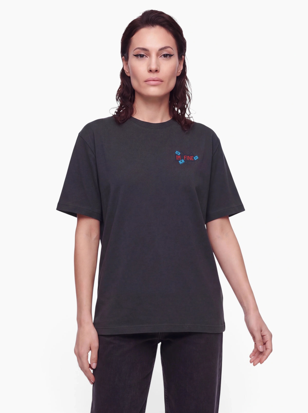 I'm Fine - heavy T-Shirt 240GSM