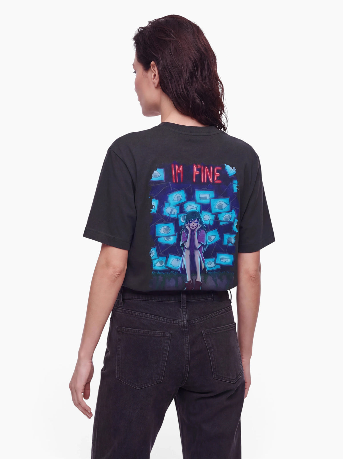 I'm Fine - heavy T-Shirt 240GSM