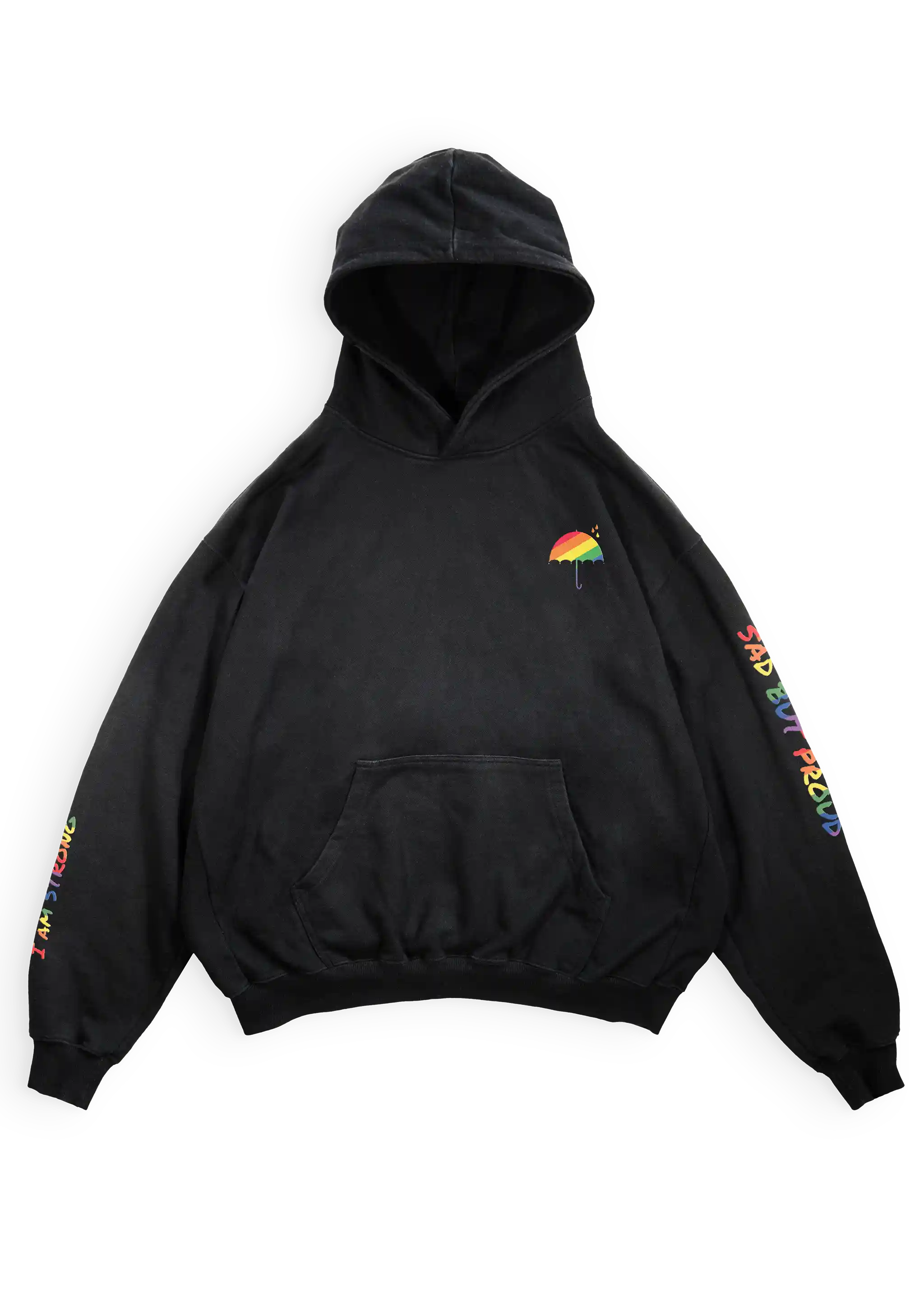 Sad but proud - heavy oversized Hoodie 500GSM