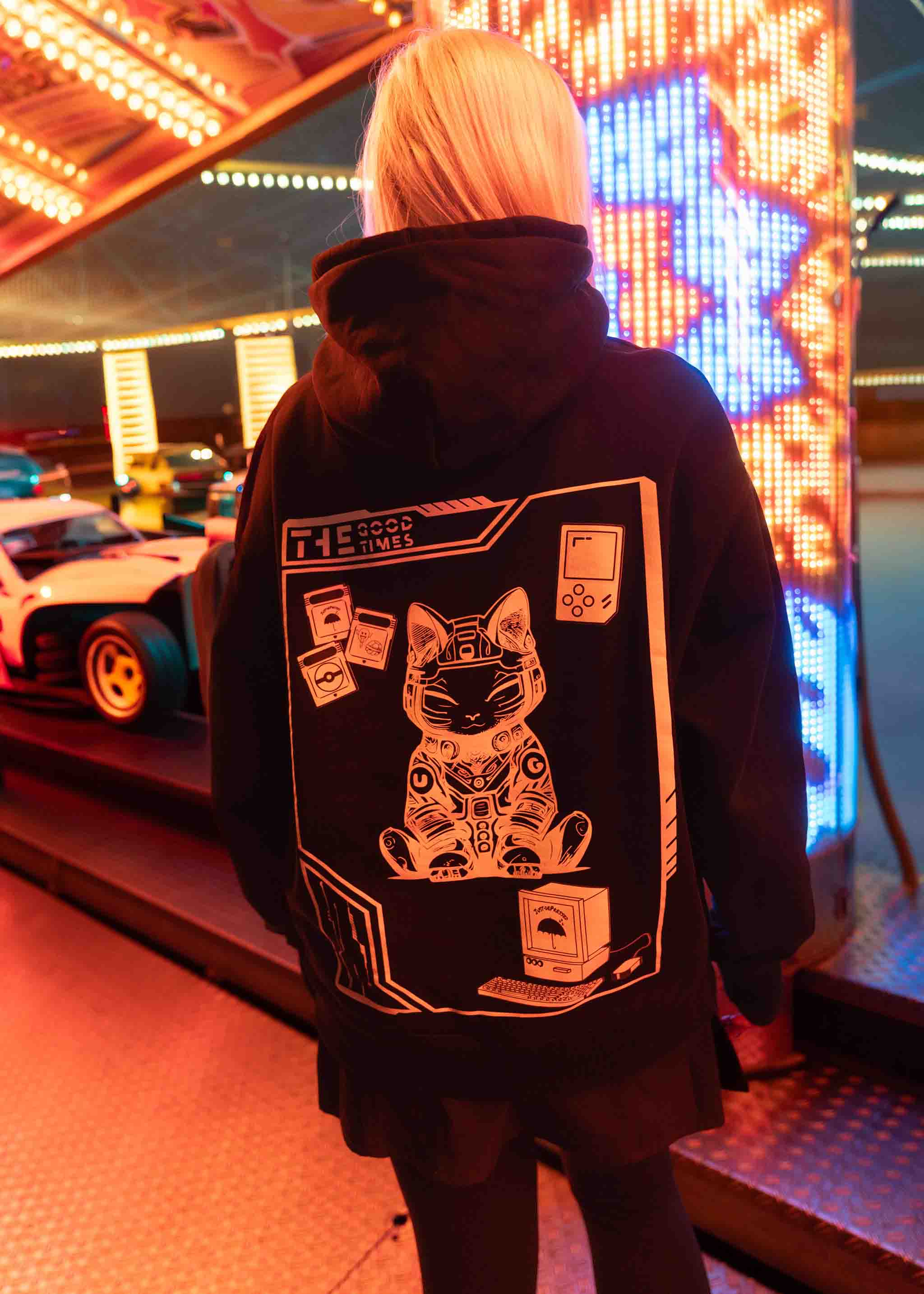 Good Times - heavy oversized Hoodie 500GSM (upgraded Version)
