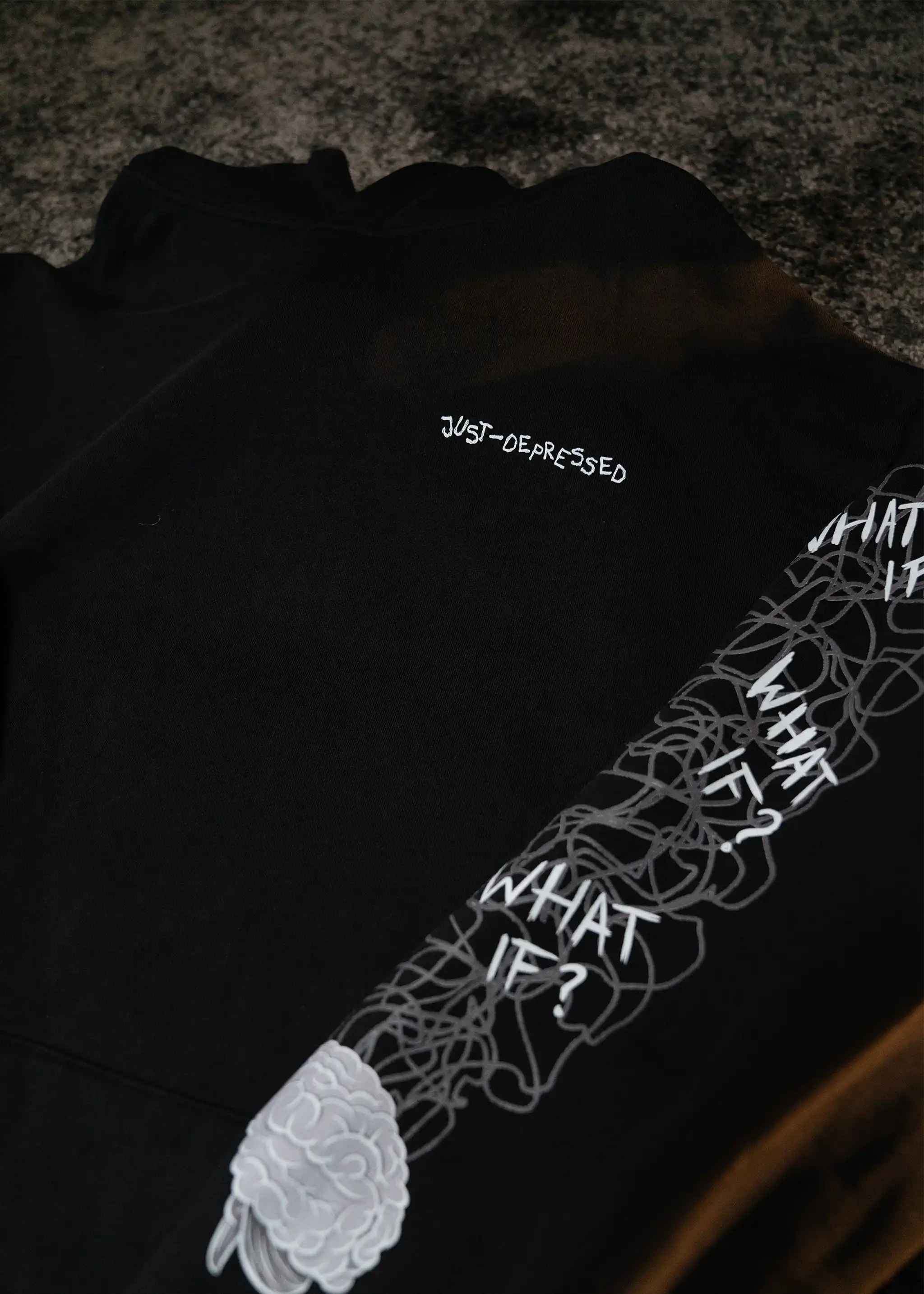 Overthinking - heavy oversized Hoodie 500GSM (upgraded Version)