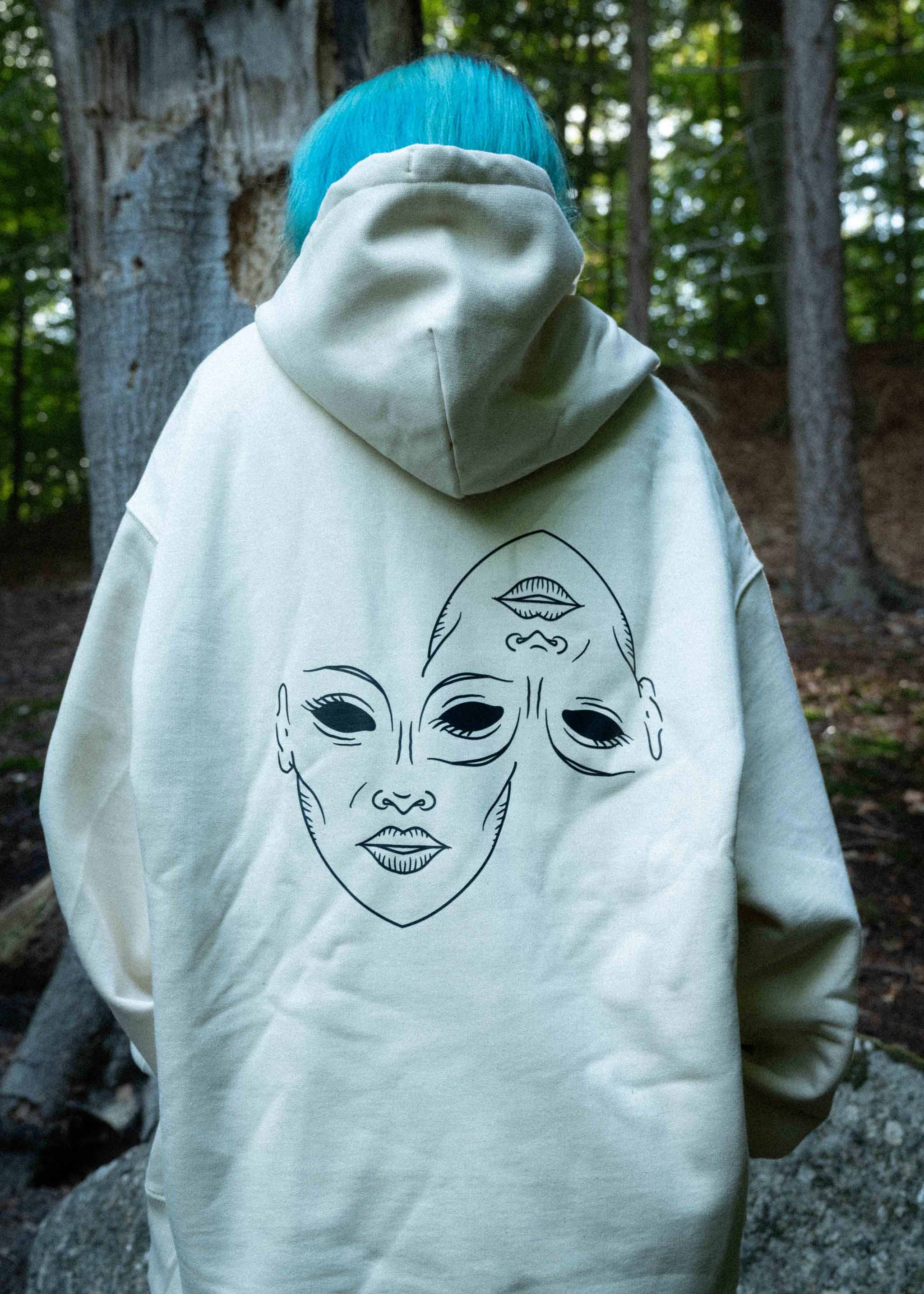 Gemini - heavy oversized Hoodie 500GSM